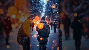 Песня Москва зимой, новый год и Рождество.