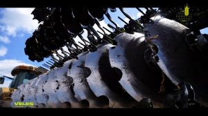 Демо показ дисковой бороны VELES АН-8-БД 4 в Липецкой обла?