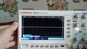 HANMATEK DOS1104 цифровой 4-х канальный осциллограф, 🔋часть 1.