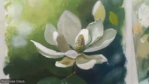 Акрил. Магнолия