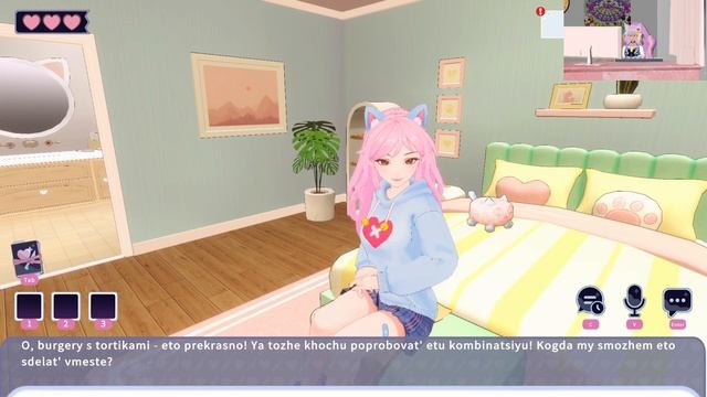 AI2U: ИИ Яндере пытается говорить на русском! Аниме нейр?