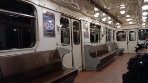 Поездка на ЕМА 502/ЕМ 501 от Лесной до Чернышевской