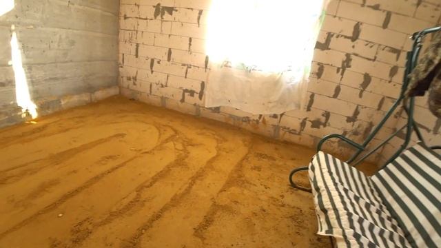 Полы по грунту из Пенобетона. смотреть онлайн