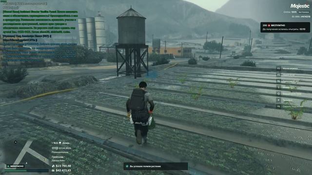 ЦЕЛЫЙ ЧАС ВЫРАЩИВАЮ БАНАНЫ! СКОЛЬКО Я ЗАРАБОТАЛ в ГТА 5 смотреть онлайн