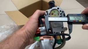 Газовый карбюратор с редуктором бензогенератора мощн