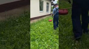 Обзор на бензотриммер Интерскол КБ-44/52ВВ. Тестируем