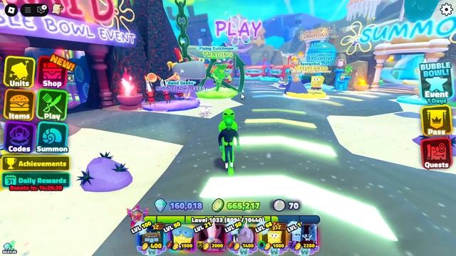 ОТКРЫТИЕ НОВЫХ СЕКРЕТНЫХ ПЕРСОНАЖЕЙ в SpongeBob Tower Defense на