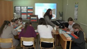 Открытый урок "Cтилизованная композиция архитектуры Новосибирска" преп. Магомедова Ю.С.