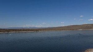 Енисей весной