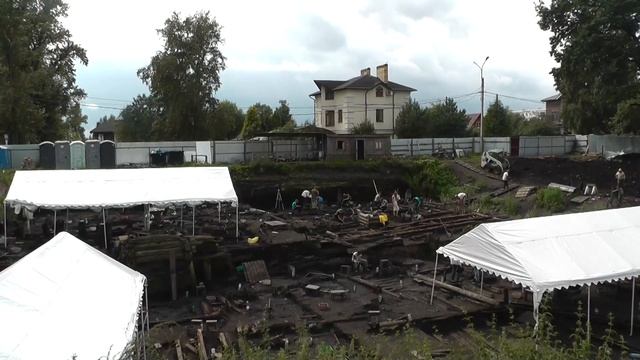 Троицкий раскоп в Новгороде смотреть онлайн