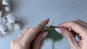 Ажурный узор для пушистой пряжи / Обзор Gazzal Teddy