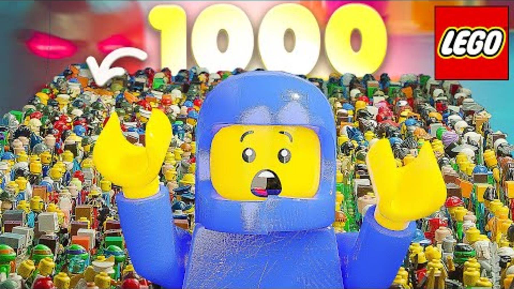 КУПИЛИ 1000 МИНИФИГУРОК ЛЕГО