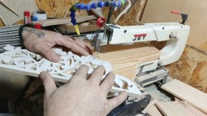 Полочка. Сделай сам. Выпиливание на лобзиковом станке.