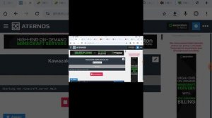 как создать сервер на aternos в поджав лаунчер