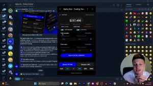 Alpha One в Telegram: Как Зарабатывать на Мемах и Торговать Как