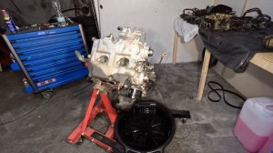Разборка двигателя Subaru Legacy EJ20.Стук в цилиндре