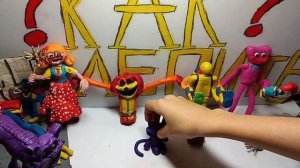 КАК СЛЕПИТЬ ИЗ ПЛАСТИЛИНА ПЕРСОНАЖЕЙ ИЗ ПОППИ ПЛЕЙТАЙ