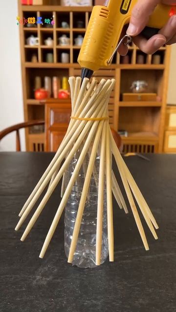 Вазочка для фруктов из палочек смотреть онлайн