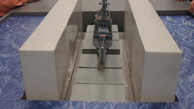 Прибалтийский судостроительный завод Янтарь Музей   Макет дока