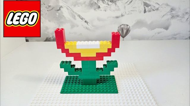 Цветок Марио из лего. Самоделка Lego Super Mario Flower. #mario #superma смотреть онлайн