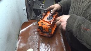 Бензопила Хускварна  240 на ремонт.