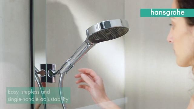 Душова система HANSGROHE Rainfinity Showerpipe 360 1jet з термостатом Show смотреть онлайн