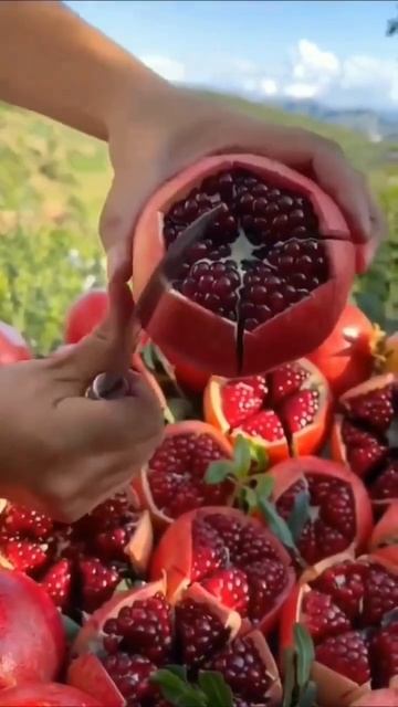 Как быстро очистить гранат смотреть онлайн