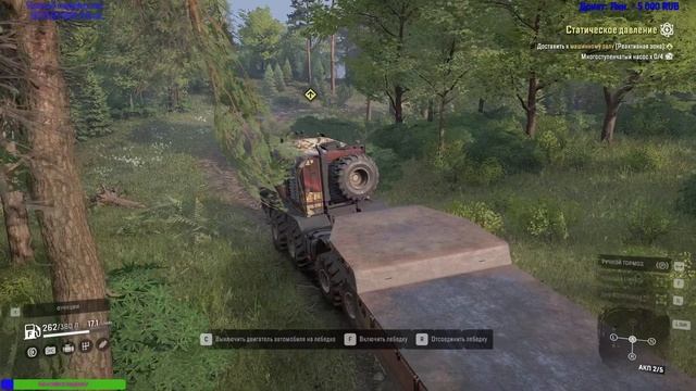 SnowRunner 🔴 # 225 = Прохождение = 12 сезон " Северная Каролина смотреть онлайн