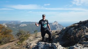 БАТИЛИМАН - РАЙСКИЙ ПЛЯЖ В КРЫМУ. КРУТЫЕ ВИДЫ С ГОРЫ КУШ-КАЯ. Пеший поход в Крым в октябре