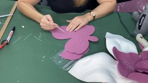 Орхидея из фоамирана со стразами своими руками: подробный мастер-класс