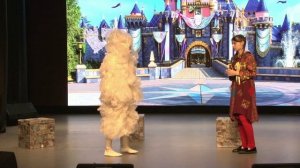 Школьный театр Буратино Лоскутик и Облако