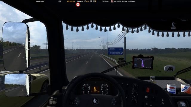 ★ Euro Truck Simulator 2 ★ Сборка на основе русских карт 🚚 Сара смотреть онлайн