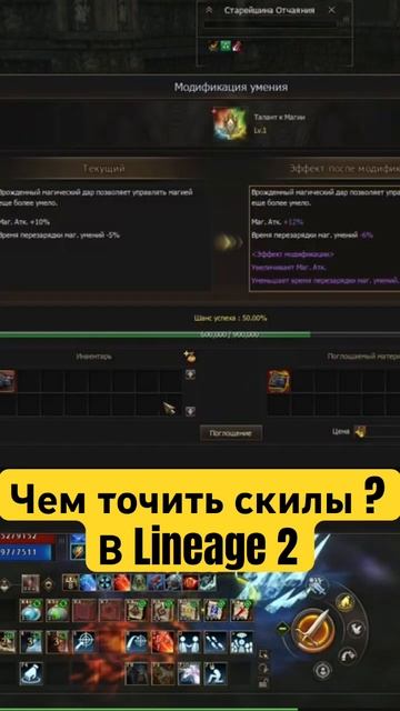 Заточка скилов в Lineage 2 Project Eva #l2 #lineage2 смотреть онлайн