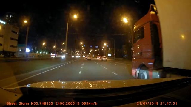 Ночная съемка Street Storm CVR-N8410-G смотреть онлайн