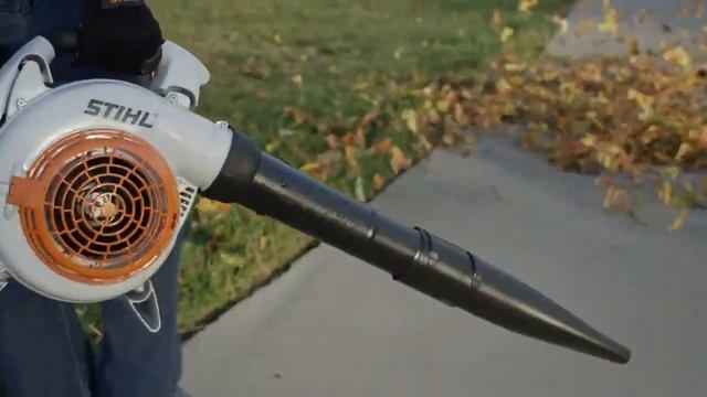 Профессиональная портативная воздуходувка STIHL BG 86 смотреть онлайн