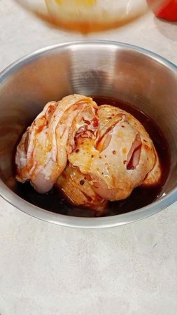 🌶️Пикантный вкус Кореи: курица с рисом и острыми огурцами"🏃🔥#мужскаякухня #корея#рис#chiken
