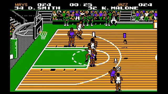 Tecmo NBA Basketball - полный сезон (all season) на NES. Игры 45-49. смотреть онлайн