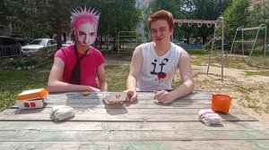 Пытка едой из Вкусно и Точка с ДЖИММИ ЮРИНОМ!!!