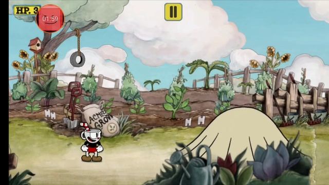 Прохождение уровня botanic paniс в игре Cuphead.Если понравитс? смотреть онлайн