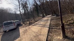 Горячий Ключ Зимой. Парк Санаторно-Курортный, Святой И