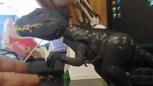 лего кастам ди рекс из трейлера мира юрского периода 4