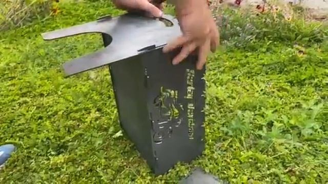 Мангал разборный, походный, складной смотреть онлайн