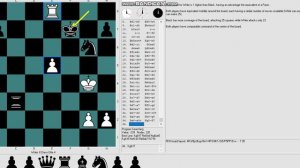 Король в тени борется с ферзем в отчаянной схватке за шахматный трон.