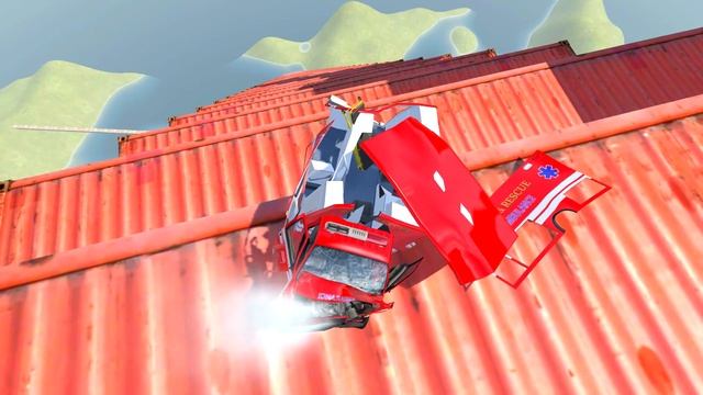 СМЕРТЕЛЬНАЯ КАРТА В BEAMNG DRIVE | Death Fall смотреть онлайн