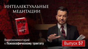 Интеллектуальные медитации. Видеокомментарий к Психософическому трактату: выпуск 57