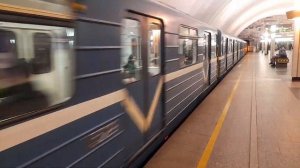 Прибытие Номерного на станцию Ладожская в сторону Ули