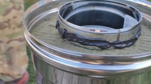 Монтаж и первая протопка печи Ферингер Оптима в сетке