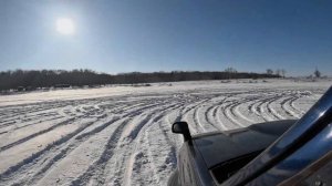 Зимние забавы 2 2024 . Jimny в стоке на льду