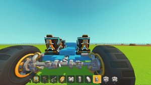 Подвеска для поршневого двигателя в скрап механик