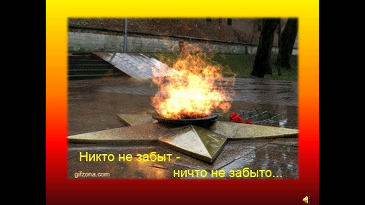 Разговор с Вечным Огнём. Посвящение героям Великой Отечественной войны!  автор стихов Н. Кравченко